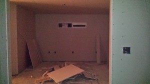 also not actually exciting, but the little window that is over our bed area.  the switch on the right will control the light and the fan for the washer and dryer